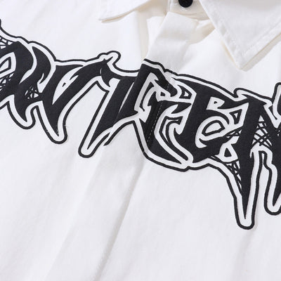 Camiseta Estampada de Letras Manga Larga para Hombre - Estilo Urbano - Image 3