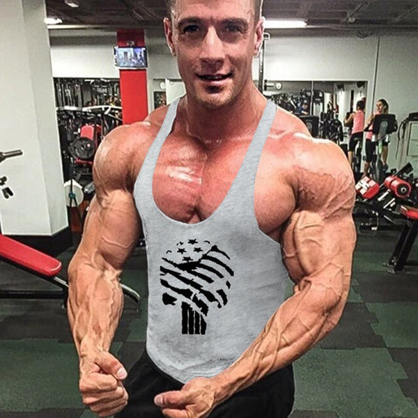 Musculosa Hombre Algodón Premium con Tirantes Finos