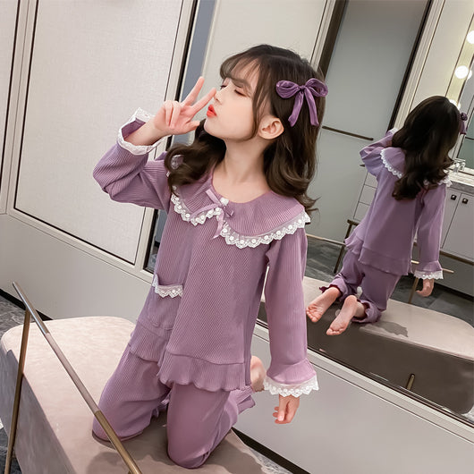 Trajes Infantiles Estilo Occidental para Niñas, Ropa de Otoño - Image 2