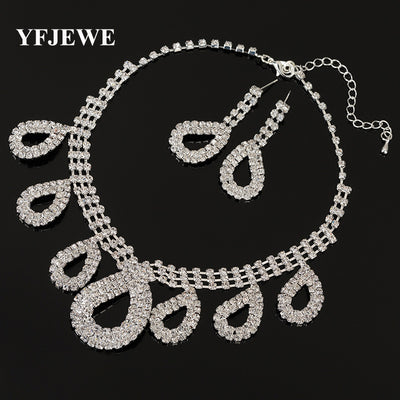 Conjunto de Joyas Nupciales Coreanas: Collar y Aretes para Novia - Image 8