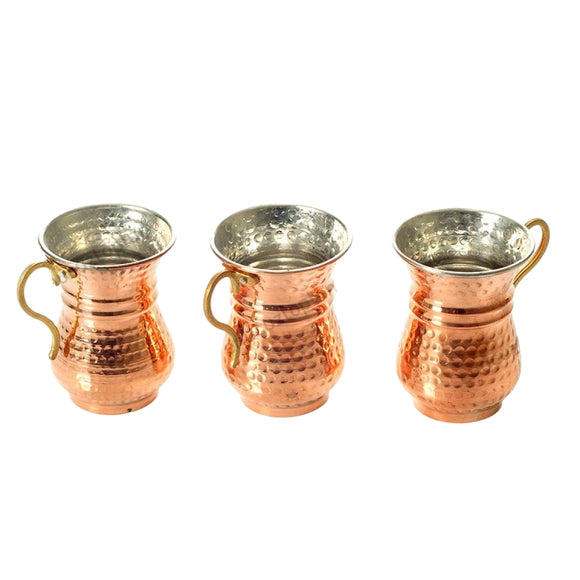 Cafetera Turca Artesanal Importada de Cobre Forjado