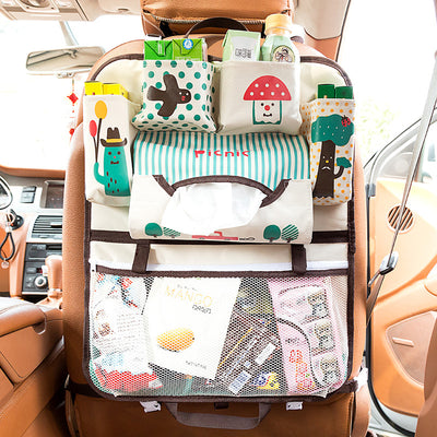 Organizador de Asiento para Auto con Diseño Infantil - Image 4