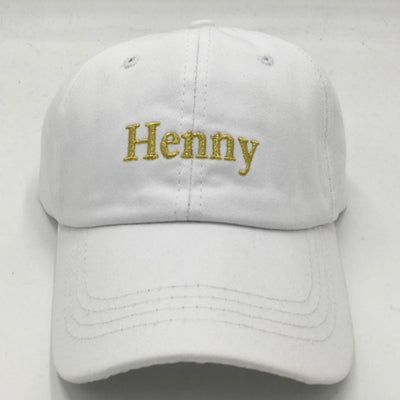 Gorra de Béisbol Ajustable con Bordado Henny