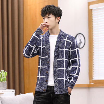 Cardigan de Cuadros para Hombre - Image 10