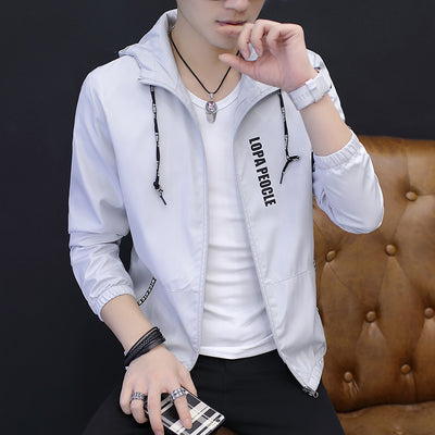 Chamarra Coreana Slim Fit Ultradelgada con Capucha para Primavera y Otoño - Image 14