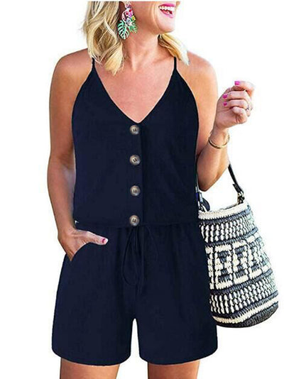 Mono Casual de Verano con Encaje y Cierre Ajustable para Mujer - Image 13
