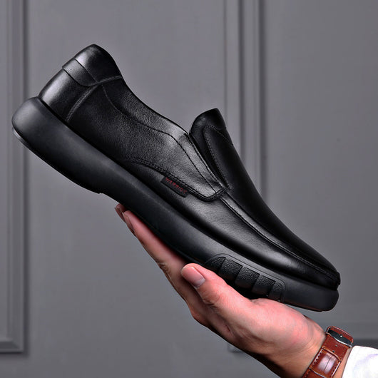 Zapatos de Cuero Casuales Talla Grande para Hombre - Image 14
