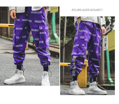 Pantalones de Moda Estampado Letras para Hombre - Comodidad y Estilo - Image 20