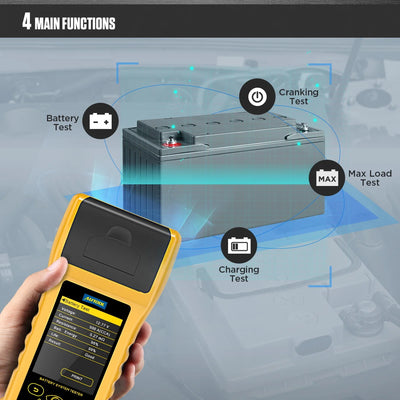 Probador de Baterías Automotrices 12V/24V Alta Precisión - Image 7