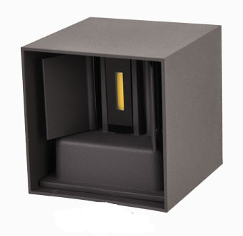 Lámpara de Pared Exterior Aluminio Impermeable Ajustable - Diseño Cuadrado y Circular - Image 6