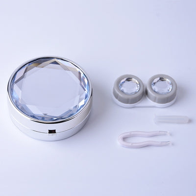 Estuche Portador de Lentes de Contacto Diseño Diamante Kawaii - Image 9