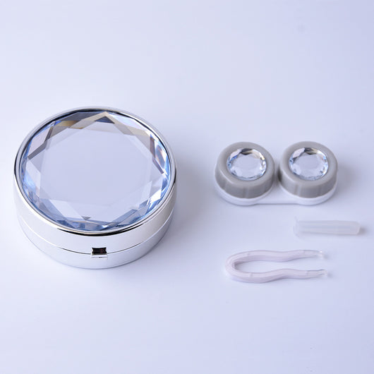 Estuche Portador de Lentes de Contacto Diseño Diamante Kawaii - Image 9