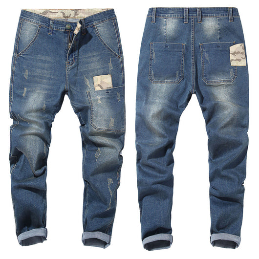 Pantalones Harem Stretch Holgados Talla Grande para Hombre - Colección Otoño - Image 7