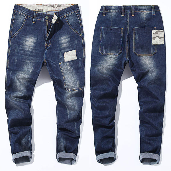 Pantalones Harem Stretch Holgados Talla Grande para Hombre - Colección Otoño