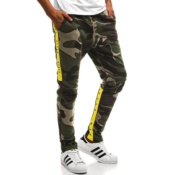 Pantalones Rectos Camuflaje Tactical