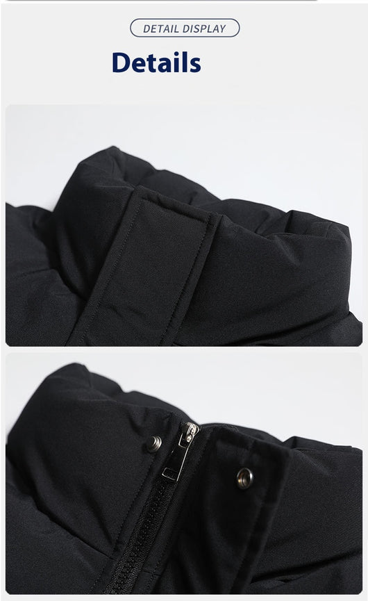 Chaqueta Acolchada Graphene para Parejas - Abrigo Cálido Oversized de Algodón - Image 16