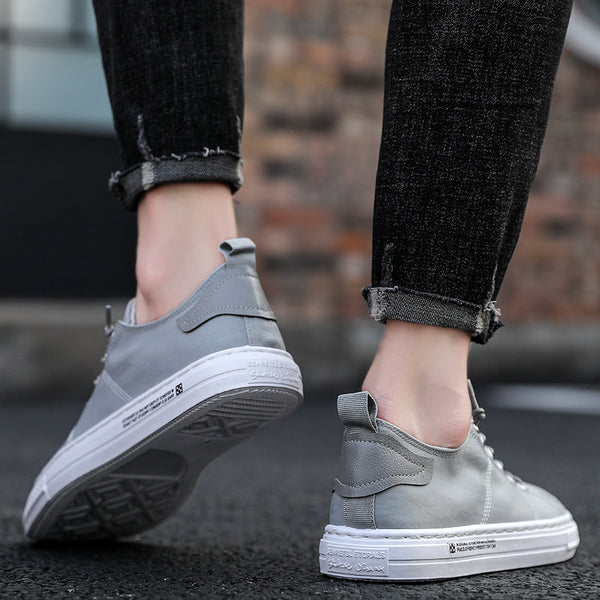 Zapatos de lona casual planos para hombre