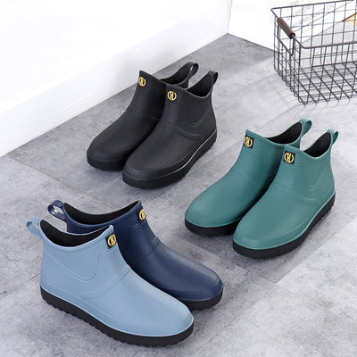 Botas Cortas Impermeables para Hombre con Suela Antideslizante - Image 2