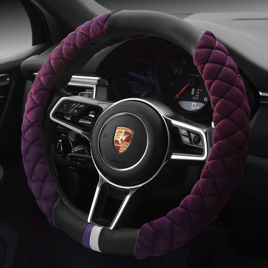 Funda Cálida para Volante de Auto con Diseño de Patitas - 38cm Protector Peluche - Image 9
