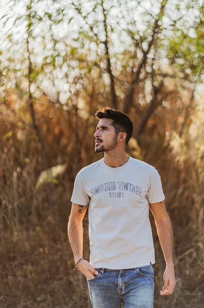 Camiseta Casual con Estampado de Letras - Image 6