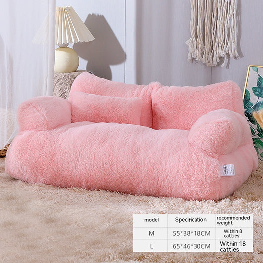 Sofá Cama Lujoso para Gatos y Perros Pequeños - Nido Térmico Acogedor - Image 4