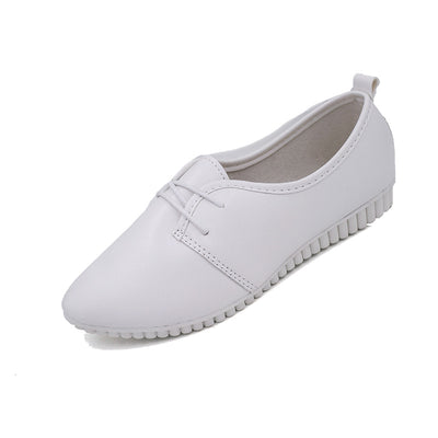 Zapatos Blancos Cómodos para Enfermeras - Diseño Ergonómico con Masaje Plantar
