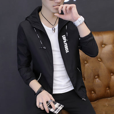 Chamarra Coreana Slim Fit Ultradelgada con Capucha para Primavera y Otoño - Image 15