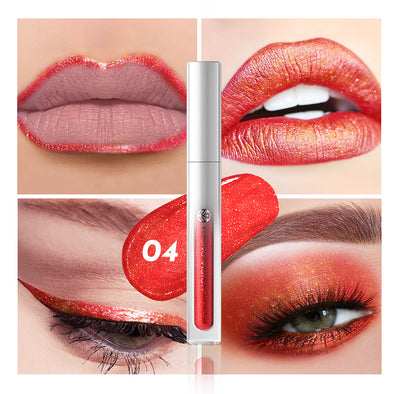 Paleta de 8 Colores: Sombras y Brillos Labiales Resistentes - Image 34