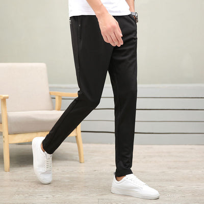 Pantalones Casuales Cortos para Hombre - Diseño Liso y Versátil - Image 4