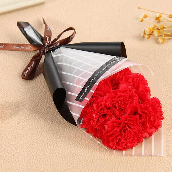 Flor de Jabón Clavel - Ramo Decorativo Aromático