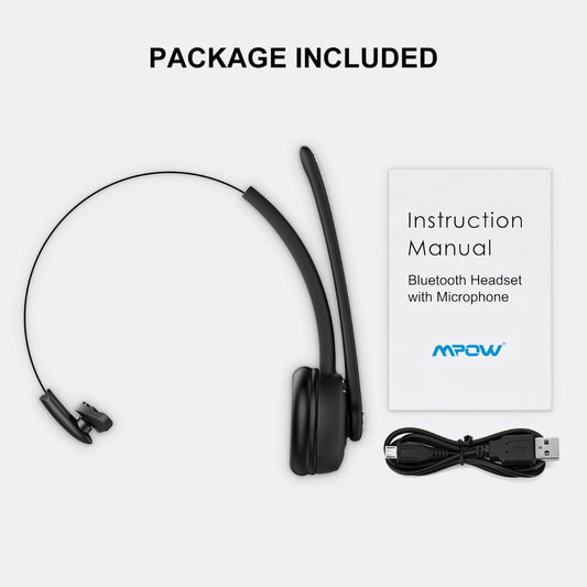 Auricular Bluetooth Inalámbrico para Atención al Cliente con Micrófono