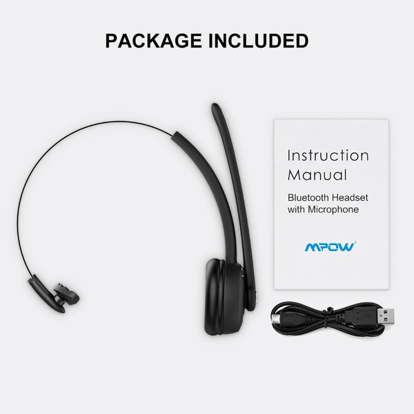 Auricular Bluetooth Inalámbrico para Atención al Cliente con Micrófono