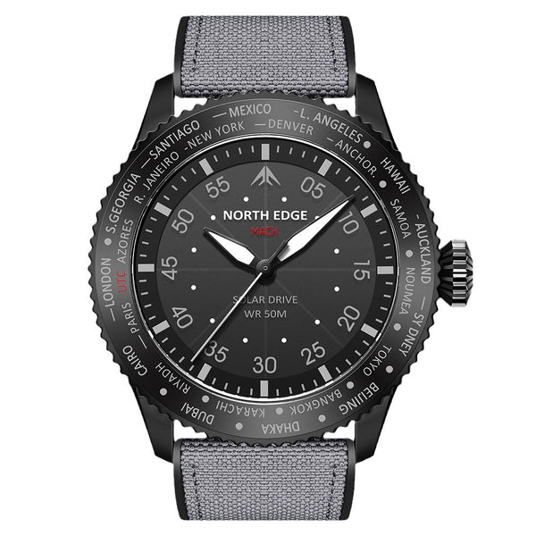 Reloj Deportivo Solar Luminoso Resistente al Agua con Carga Infinita - Image 3