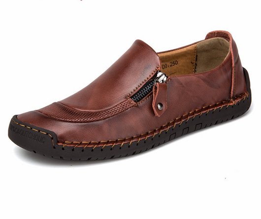 Zapatos Casuales de Cuero para Hombre - Mocasines Cómodos de Conducción - Image 4