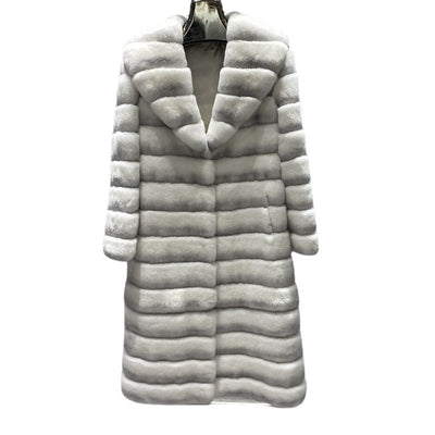 Chaqueta de Piel Minimalista con Cuello de Pie - Image 6
