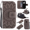 Funda de Cuero con Relieve Solar