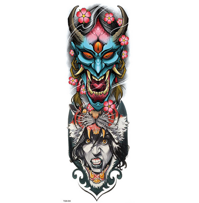 Tatuaje Temporal Impermeable de Brazo Completo - Image 11