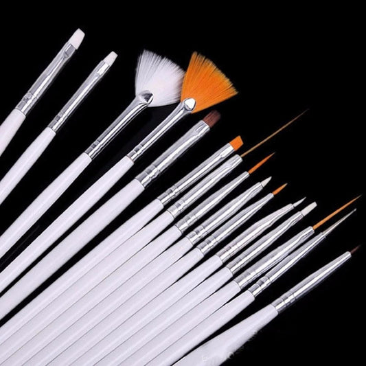Set de 15 Pinceles y Rotuladores Profesionales