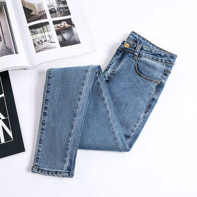 Pantalones Ajustados Elásticos de Cintura Alta con Tobillera - Image 6