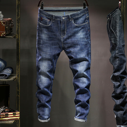 Pantalones Casuales Slim Fit Coreanos con Stretch para Hombre