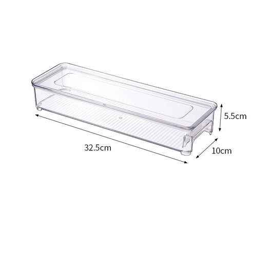 Caja Organizadora Refrigerador Transparente con Cajón - Conservación de Alimentos - Image 7