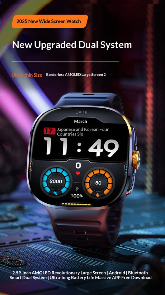 Reloj Inteligente 5G con eSIM - Pantalla Grande Multifunción - Image 15