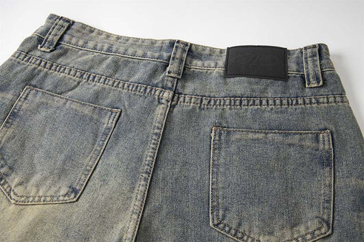 Jeans Flare Desgastados para Hombre - Estilo Vintage Moderno - Image 12