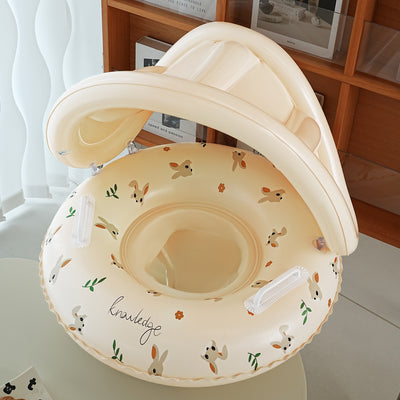 Flotador Anillo Parasol para Piscina con Pedestal - Image 6