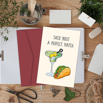 Tarjeta de Felicitación para Cumpleaños y Festividades con Sobre