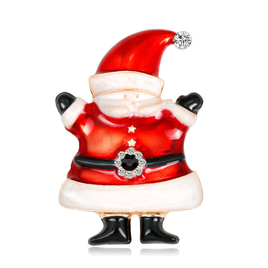 Broche Navideño Retro de Aleación con Diseño Creativo - Image 8