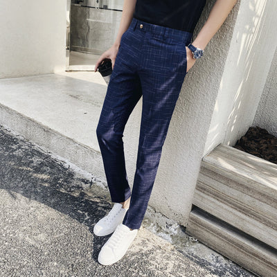 Pantalones Rectos Elegantes para Hombre - Estilo Casual y Ejecutivo - Image 7