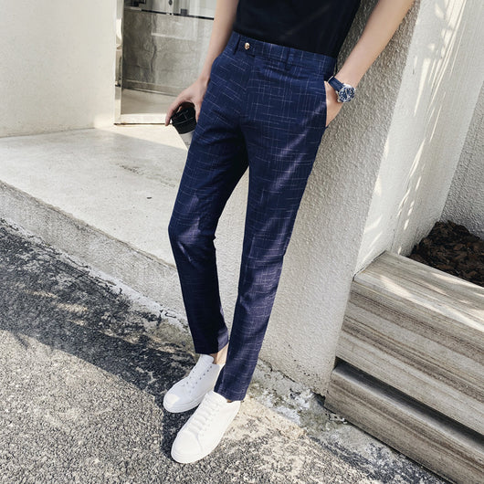 Pantalones Rectos Elegantes para Hombre - Estilo Casual y Ejecutivo - Image 7