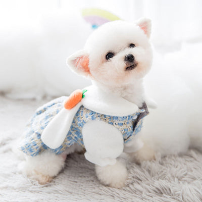 Vestido Abrigo de Lana para Mascotas - Perros y Gatos Otoño Invierno - Image 3