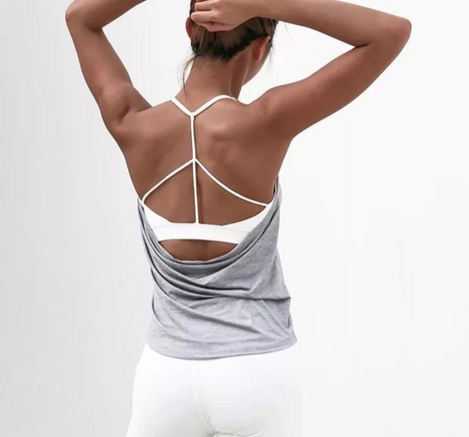 Sostén Deportivo Yoga Contraste Dos Piezas para Running - Image 10